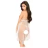 Penthouse Naughty Doll - Spitzenkleid und String (weiß)