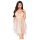 Penthouse Naughty Doll - Spitze Kleid und Tanga (Weiß) - M/L