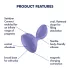 Satisfyer Sweet Seal - Intelligenter Analvibrator (Lila)