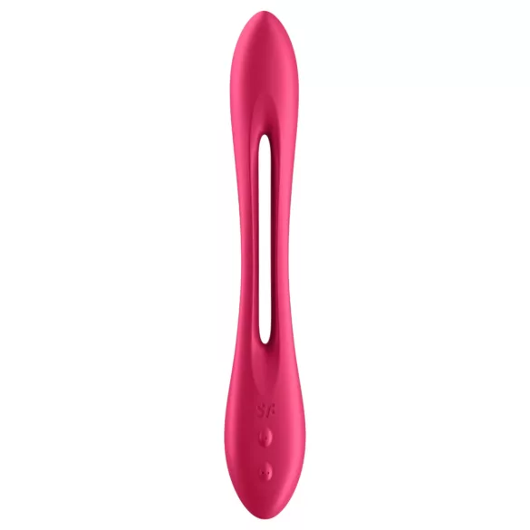 Satisfyer Elastic Joy - Akku, flexibler Paar-Vibrator (Rot)