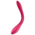 Satisfyer Elastic Joy - Wiederaufladbarer, flexibler Paarvibrator (Rot)