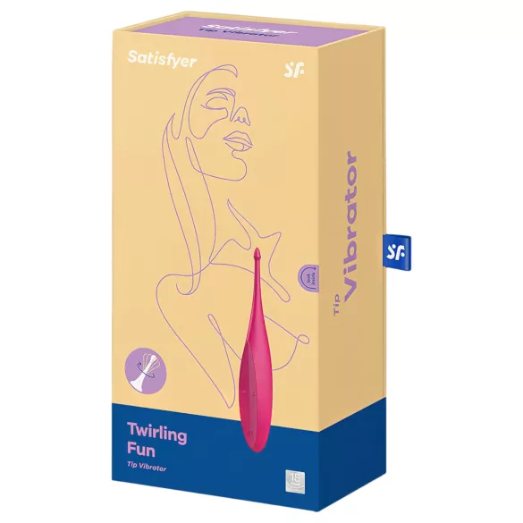 Satisfyer Twirling Fun - Akku, wasserdichter Klitorisvibrator (pink)