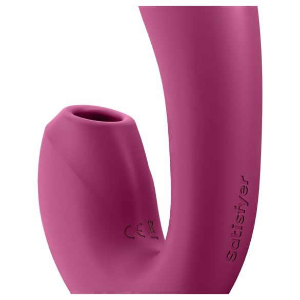 Satisfyer Sunray - Akku Luftwellen 2in1 Vibrator (rot)