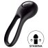Satisfyer Majestic Duo - Akku, wasserdichter Penisring (Schwarz)