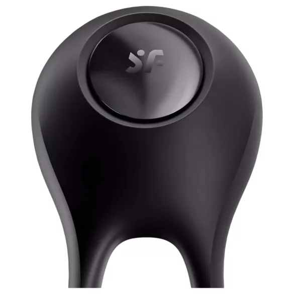 Satisfyer Majestic Duo - Akku-Penisring, wasserdicht, schwarz