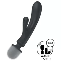   Satisfyer Triple Lover - G-Punkt- und Massage-Vibrator (silber)