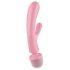 Satisfyer Triple Lover - G-Punkt & Massagestab (pink)