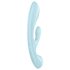 Satisfyer Triple Oh - Wiederaufladbarer Vibrator mit Klitorisarm (Blau)
