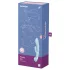 Satisfyer Triple Oh - wiederaufladbarer Vibrator mit Klitorisarm (blau)