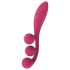 Satisfyer Tri Ball 1 - Akku, multifunktionaler Vibrator (rot)
