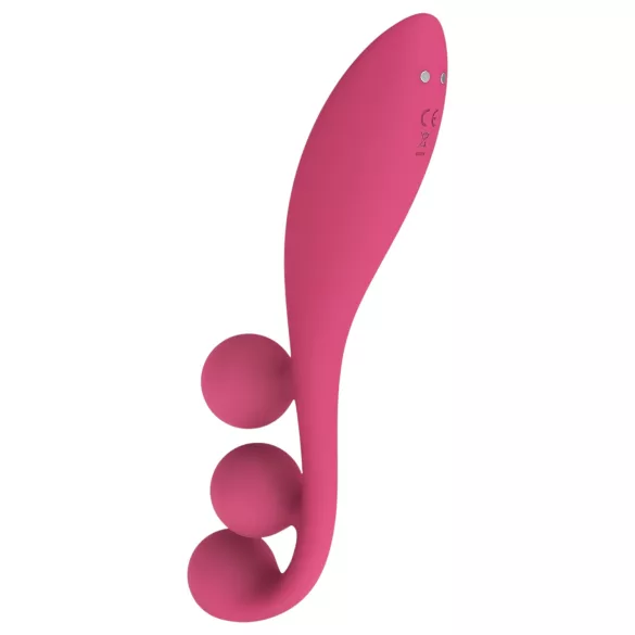 Satisfyer Tri Ball 1 - Akku, multifunktionaler Vibrator (rot)