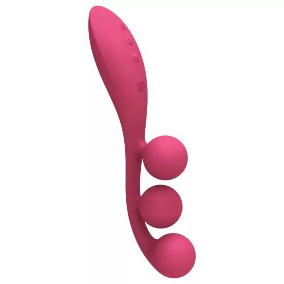 Satisfyer Tri Ball 1 - Akku, multifunktionaler Vibrator (rot)