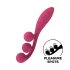 Satisfyer Tri Ball 1 - Akku, multifunktionaler Vibrator (rot)