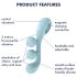 Satisfyer Tri Ball 2 - Multifunktions-Vibrator (Minze)