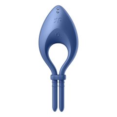   Satisfyer Bullseye - Aufladbarer, intelligenter Vibrations-Penisring (Königsblau)
