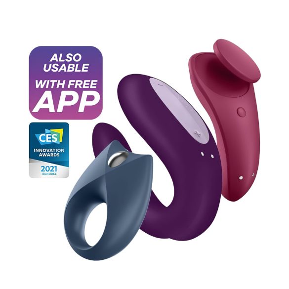 Satisfyer Partner Box 3 - Smartes Paarvibrator-Set (3-teilig)