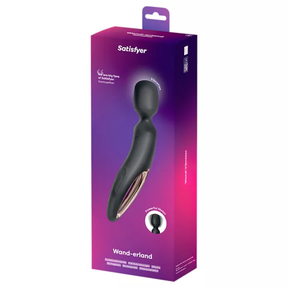 Satisfyer Wand-erland - Massagevibrator (schwarz)