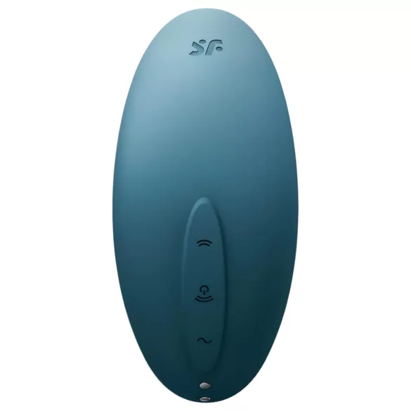 Satisfyer Vulva Lover 2 - wiederaufladbarer Druckwellen-Klitorisstimulator (blau)