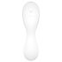 Satisfyer Curvy Trinity 5+ - intelligenter 2in1 Vibrator (Weiß)