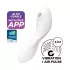 Satisfyer Curvy Trinity 5+ - App-gesteuerter 2in1 Vibrator (weiß)
