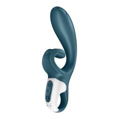   Satisfyer Hug Me - intelligenter Klitoris Vibrator (grau-blau)