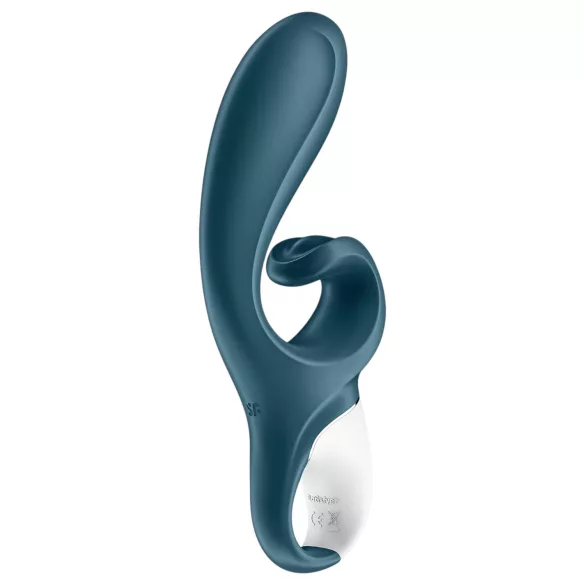 Satisfyer Hug Me - App-gesteuerter Vibrator mit Klitorisstimulator (blau)