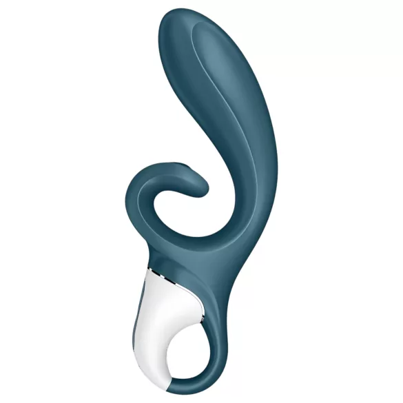 Satisfyer Hug Me - App-gesteuerter Vibrator mit Klitorisstimulator (blau)