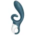 Satisfyer Hug Me - App-gesteuerter Vibrator mit Klitorisstimulator (blau)
