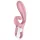 Satisfyer Hug Me - App-gesteuerter Vibrator mit Klitoris-Arm (Pink)