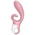 Satisfyer Hug Me - Intelligenter Klitoralarm-Vibrator (Rosa)