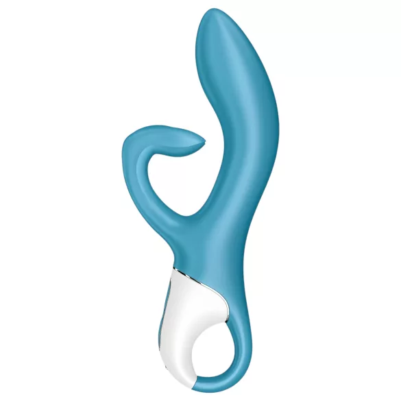Satisfyer Embrace Me - wiederaufladbarer Vibrator mit Klitoris-Arm (türkis)