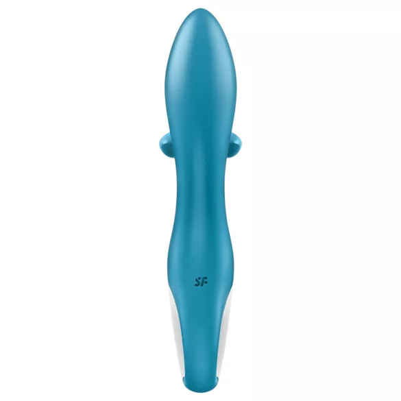 Satisfyer Embrace Me - wiederaufladbarer Vibrator mit Klitoris-Arm (türkis)