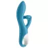Satisfyer Embrace Me - wiederaufladbarer Vibrator mit Klitoris-Arm (türkis)
