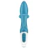 Satisfyer Embrace Me - wiederaufladbarer Vibrator mit Klitoris-Arm (türkis)