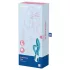 Satisfyer Embrace Me - wiederaufladbarer Vibrator mit Klitoris-Arm (türkis)