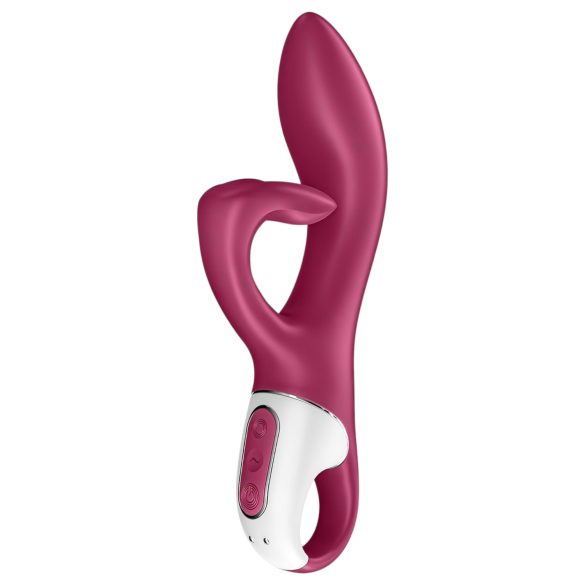 Satisfyer Embrace Me - Akku Vibrator mit Klitorisarm (Rot)