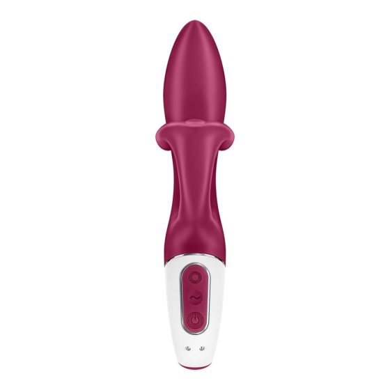 Satisfyer Embrace Me - wiederaufladbarer Vibrator mit Klitorisarm (rot)