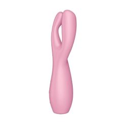   Satisfyer Dreier 3 - wiederaufladbarer Klitorisvibrator (rosa)