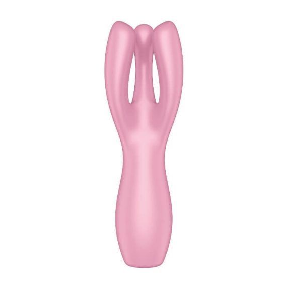 Satisfyer Dreier 3 - wiederaufladbarer Klitorisvibrator (rosa)
