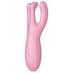   Satisfyer Threesome 4 - Intelligenter Klitorisvibrator (Pink)