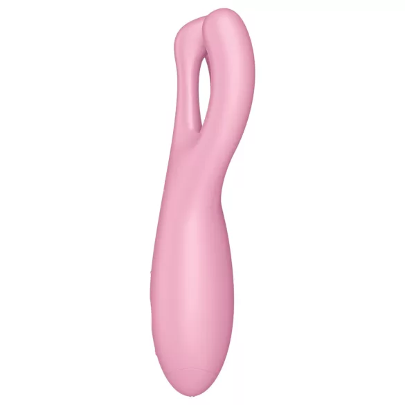 Satisfyer Threesome 4 - App-gesteuerter Klitorisstimulator (Pink)