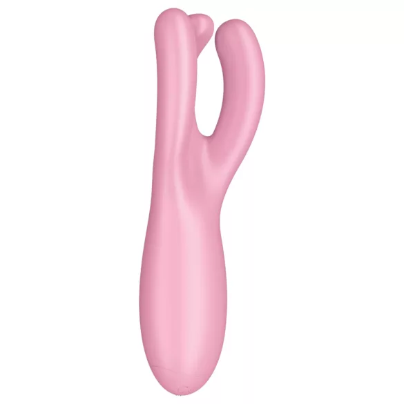 Satisfyer Threesome 4 - App-gesteuerter Klitorisstimulator (Pink)