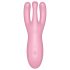 Satisfyer Threesome 4 - Intelligenter Klitorisvibrator (Pink)