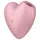 Satisfyer Cutie Heart - wiederaufladbarer Luftdruck-Klitorisstimulator (pink)