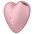 Satisfyer Cutie Heart - wiederaufladbarer Luftdruck-Klitorisstimulator (pink)