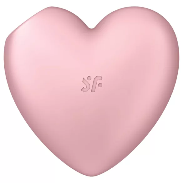 Satisfyer Cutie Heart - wiederaufladbarer Luftdruck-Klitorisstimulator (pink)