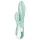 Satisfyer Air Pump Bunny 5 - App-gesteuerter aufpumpbarer Vibrator (Mint)