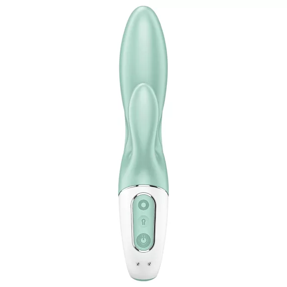 Satisfyer Air Pump Bunny 5 - App-gesteuerter aufpumpbarer Vibrator (Mint)