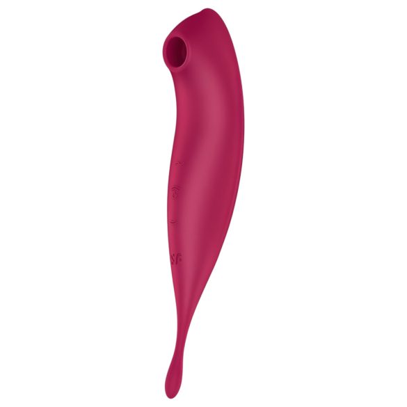 Satisfyer Twirling Pro - Intelligenter 2in1 Klitoris-Vibrator (rot)