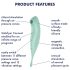 Satisfyer Twirling Pro - Intelligenter 2in1 Klitoris-Vibrator (Minze)